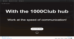 Desktop Screenshot of 1000club.net